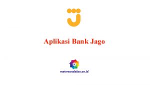 Aplikasi Bank Jago