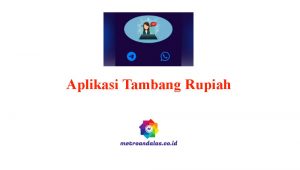 Aplikasi Tambang Rupiah