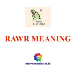 What Does Rawr Mean Artinya