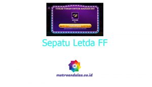 Sepatu Letda FF