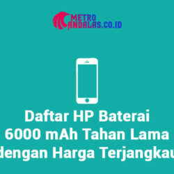 HP Baterai 6000 mAh