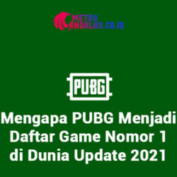 Mengapa PUBG Menjadi Daftar Game Nomor 1 di Dunia Update 2021