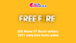 Nama FF Bucin Terbaru
