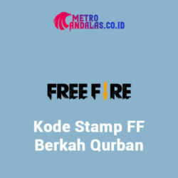 Kode Stamp FF Berkah Qurban