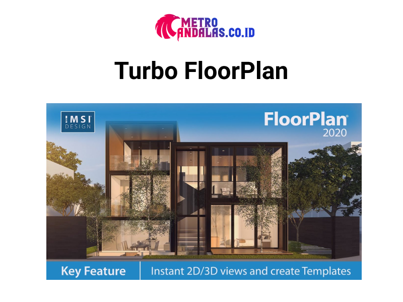 Perangkat Lunak Desain Rumah Terbaik 2021 Turbo FloorPlan 
