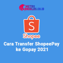 Transfer ShopeePay ke Gopay