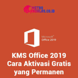 KMS Office 2019 Cara Aktivasi