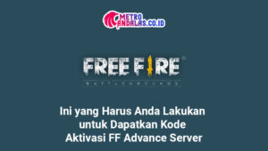 Kode Aktivasi FF Advance Server