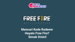 Kode Redeem Hayato Free Fire