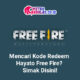 Kode Redeem Hayato Free Fire