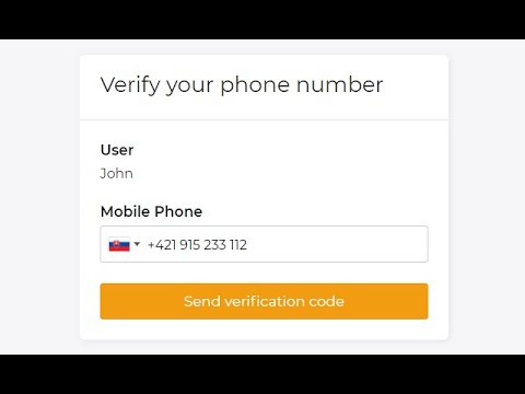 Phone number verification code. Number verification. Opt verification Plugins. Verification Video.