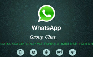 Cara Masuk Grup WA