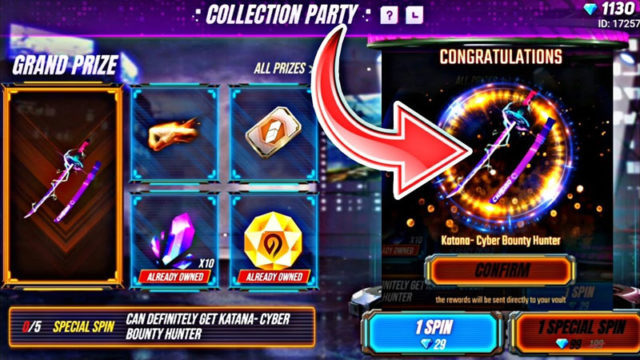 Event Collection Party Free Fire