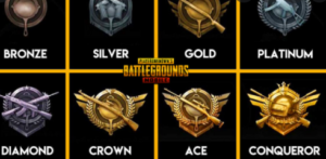 urutan pangkat PUBG