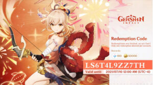 Kode Redeem Genshin Impact