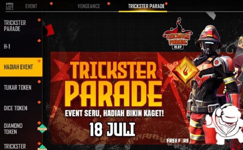 Trickster Parade Free Fire