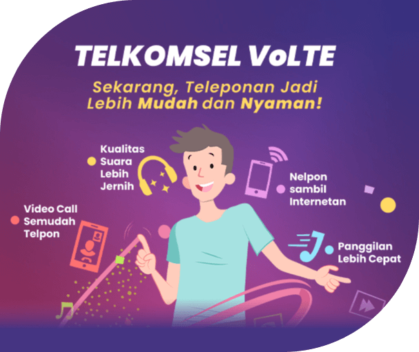 Mengaktifkan layanan Volte telkomsel