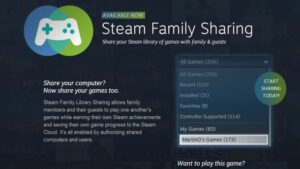 Cara Sharing Account Steam