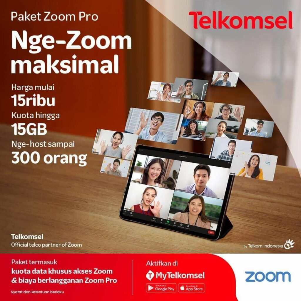 Paket Zoom Telkomsel