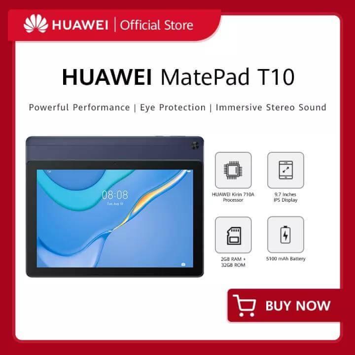 Perbedaan Huawei MatePad T10s dan MatePad T10