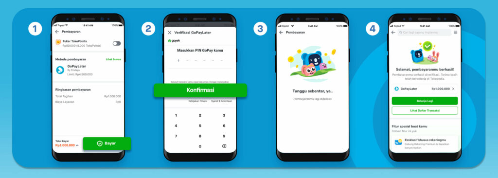 Cara Menghubungkan Gopay Paylater Dengan Tokopedia