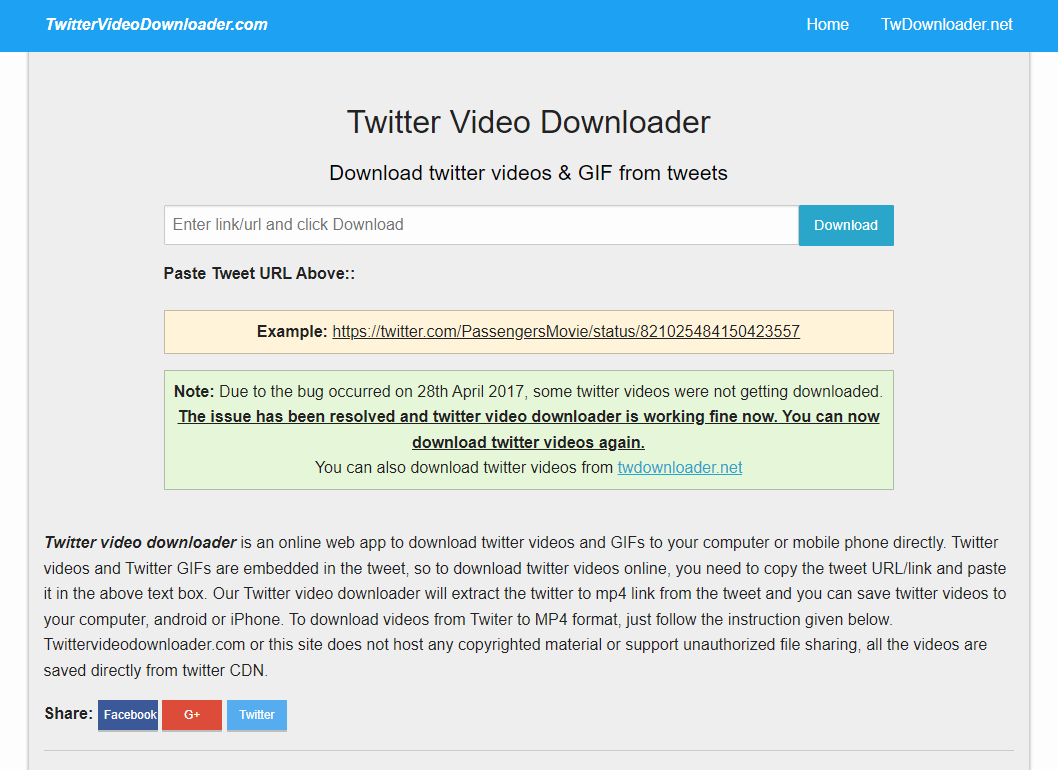 Rekomendasi Situs Download Video Twitter metroandalas.co.id