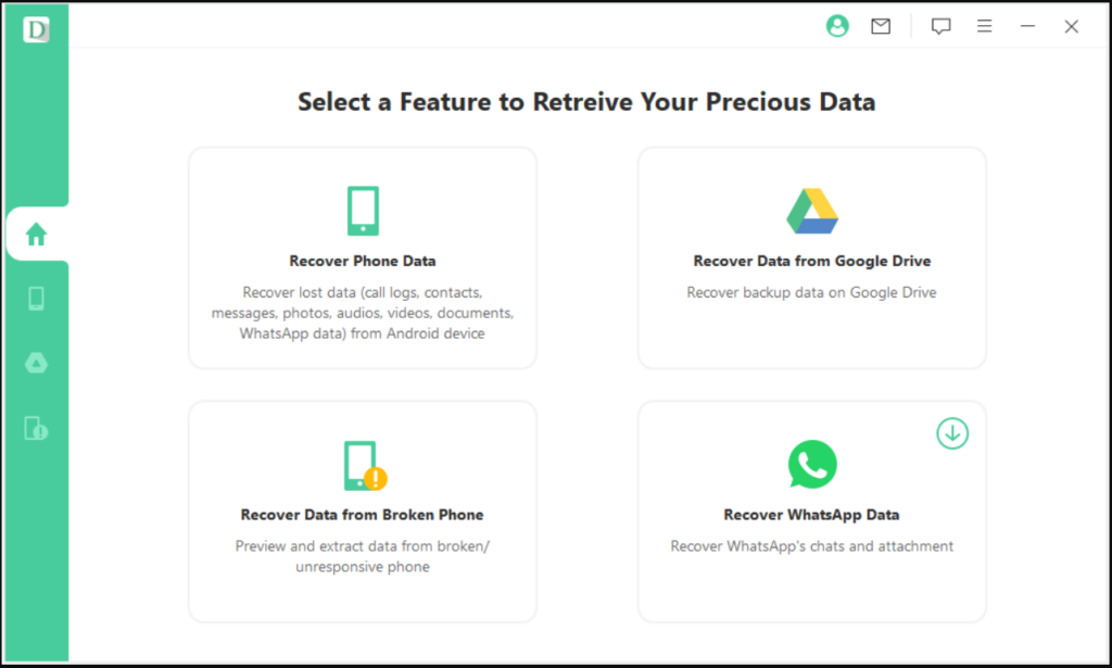 iMyFone D-Back Android Data Recovery