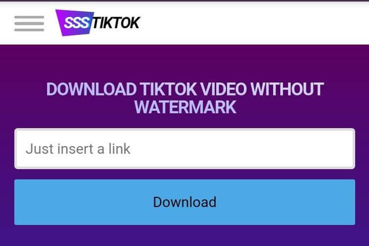 Tiktok No Watermark
