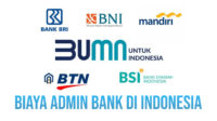 Daftar Biaya Admin Bank di Indonesia