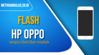 Cara Flash HP OPPO