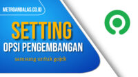cara setting opsi pengembangan samsung untuk gojek